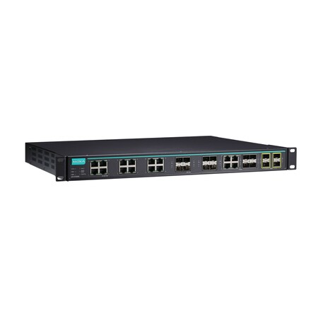 Moxa Layer 3 Full Gigabit Mgd Eth. Swtch, M1Icsg7828A8Gsfp4Gtx ICS-G7828A-8GSFP-4GTXSFP-4XG-HV-HV